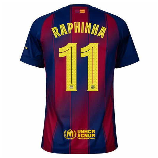 Barcelona Home RAPHINHA 11 Jersey 25-26