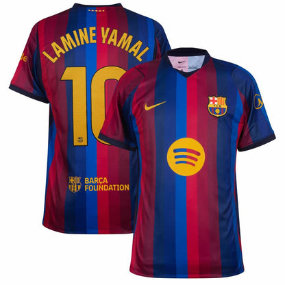 Barcelona Home LAMINE YAMAL 10 Jersey 26-27