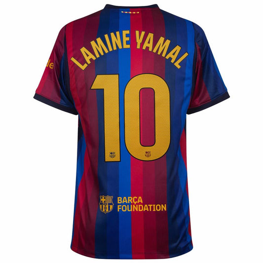 Barcelona Home LAMINE YAMAL 10 Jersey 26-27