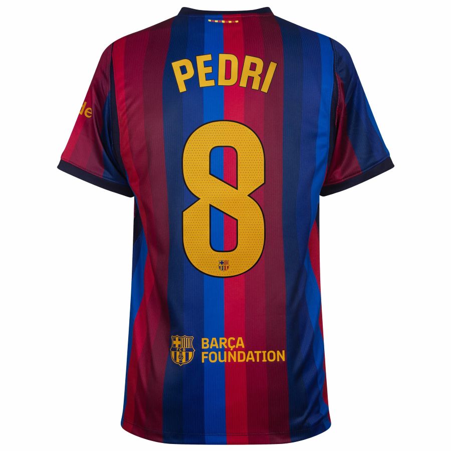 Barcelona Home PEDRI 8 Jersey 26-27