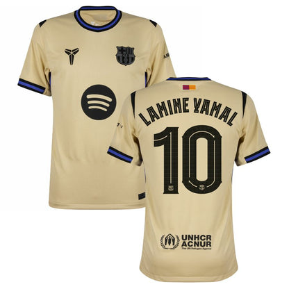 Barcelona Away LAMINE YAMAL 10 Jersey 25-26