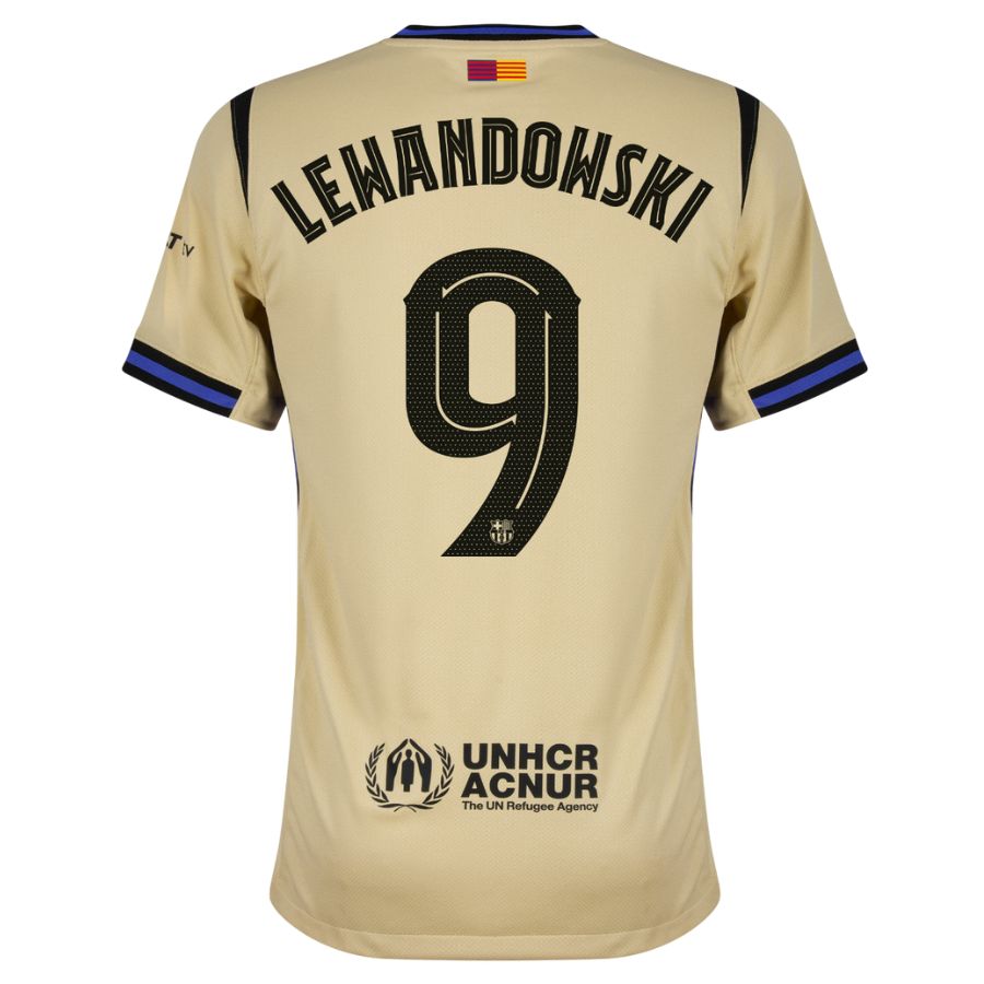 Barcelona Away LEWANDOWSKI 9 Jersey 25-26