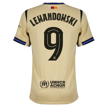 Barcelona Away LEWANDOWSKI 9 Jersey 25-26