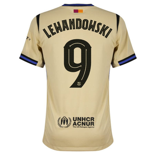 Barcelona Away LEWANDOWSKI 9 Jersey 25-26