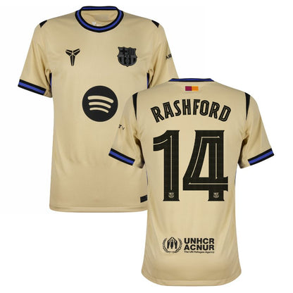 Barcelona Away RASHFORD 14 Jersey 25-26