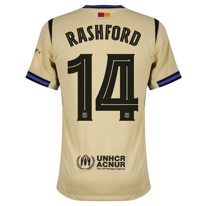Barcelona Away RASHFORD 14 Jersey 25-26