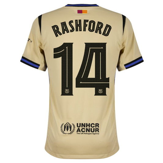 Barcelona Away RASHFORD 14 Jersey 25-26