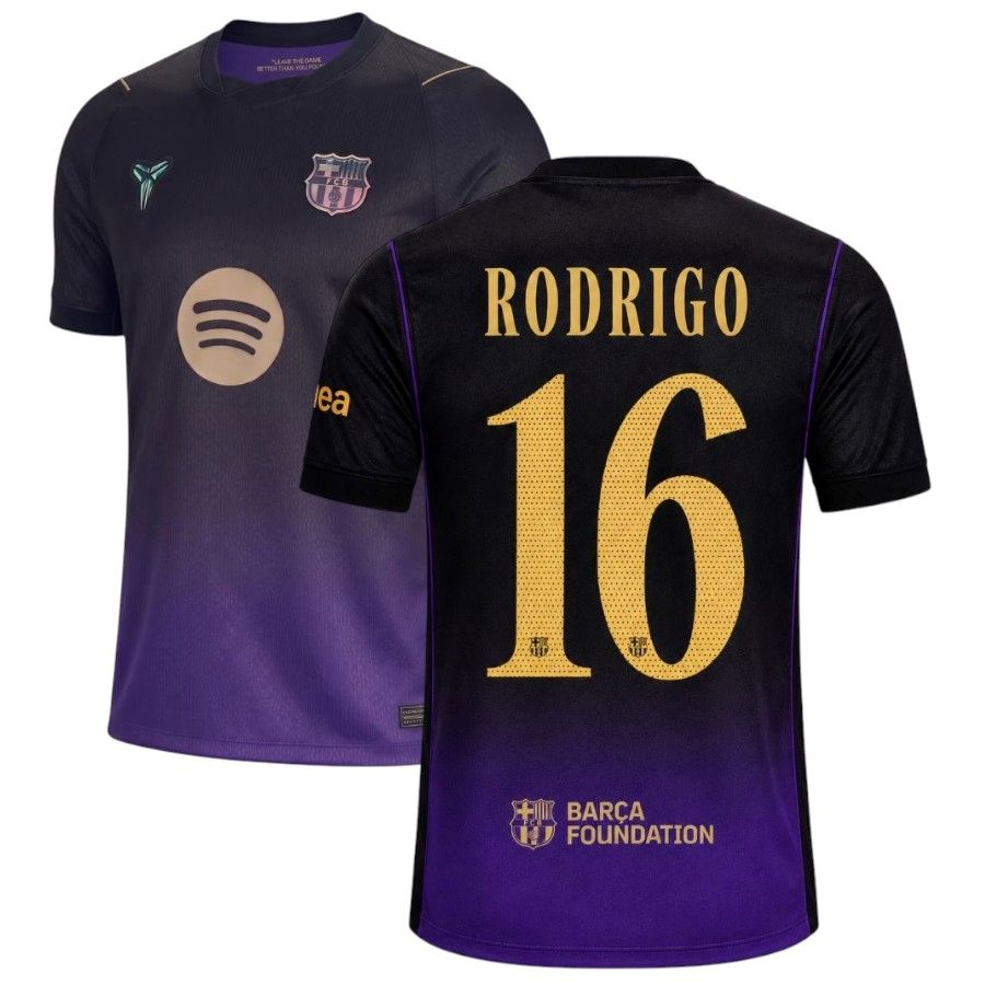 Barcelona Away RODRIGO #16 Jersey 26-27