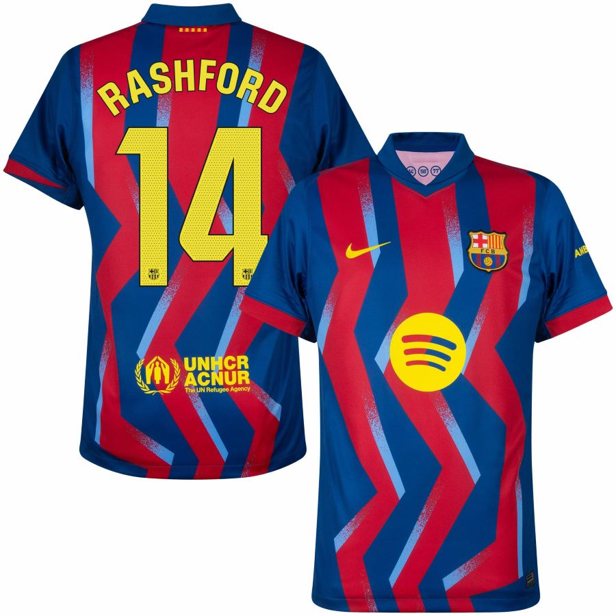 Barcelona Fourth RASHFORD 14 Jersey 25-26