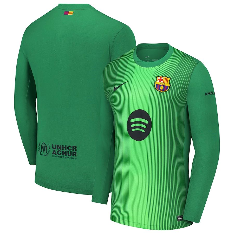 Barcelona Goalkeeper Long Sleeve Jersey 25/26