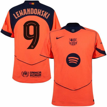 Barcelona Third LEWANDOWSKI 9 Jersey 25-26