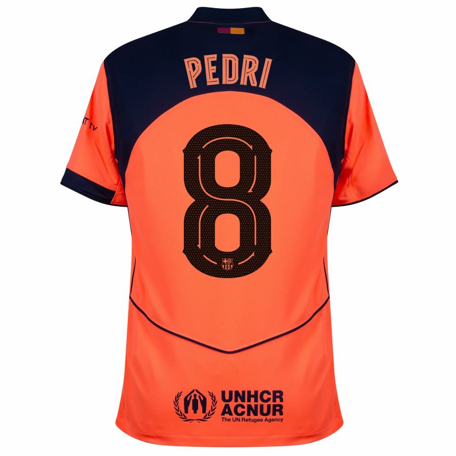 Barcelona Third PEDRI 8 Jersey 25-26