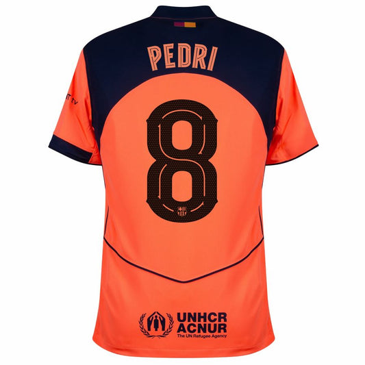 Barcelona Third PEDRI 8 Jersey 25-26
