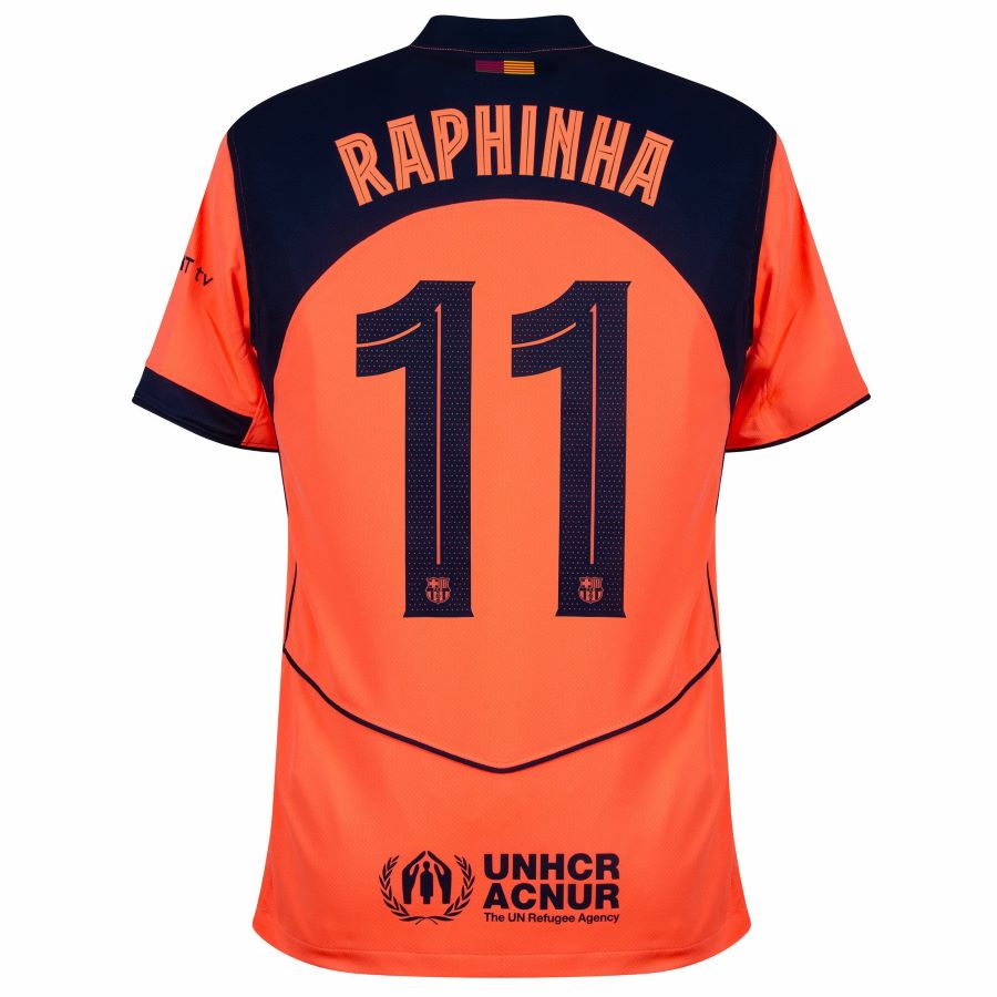 Barcelona Third RAPHINHA 11 Jersey 25-26