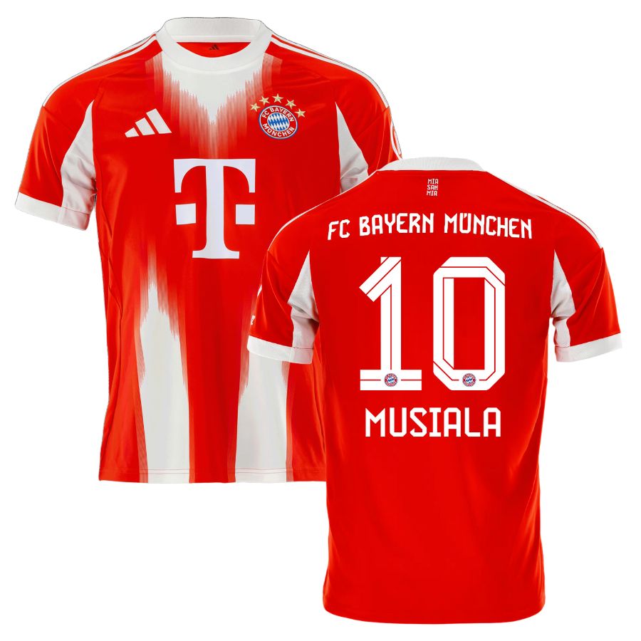 Bayern Munich Home Jersey 25-26 MUSIALA #10