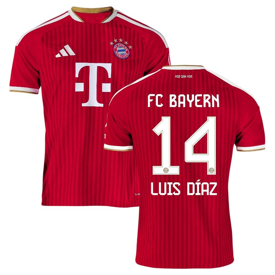 Bayern Munich Home Jersey 26-27 LUIS DIAZ #14
