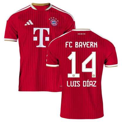 Bayern Munich Home Jersey 26-27 LUIS DIAZ #14