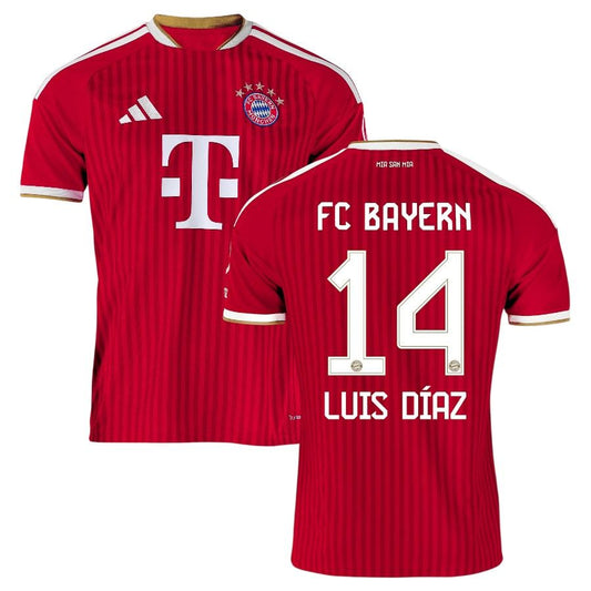 Bayern Munich Home Jersey 26-27 LUIS DIAZ #14