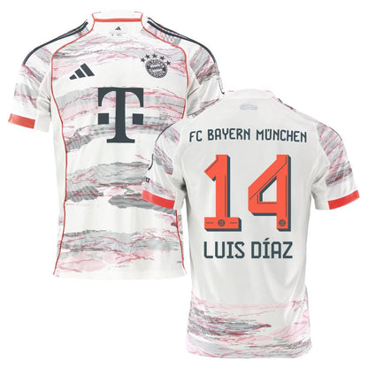 Bayern Munich Away Jersey 25-26 LUIS DIAZ #14