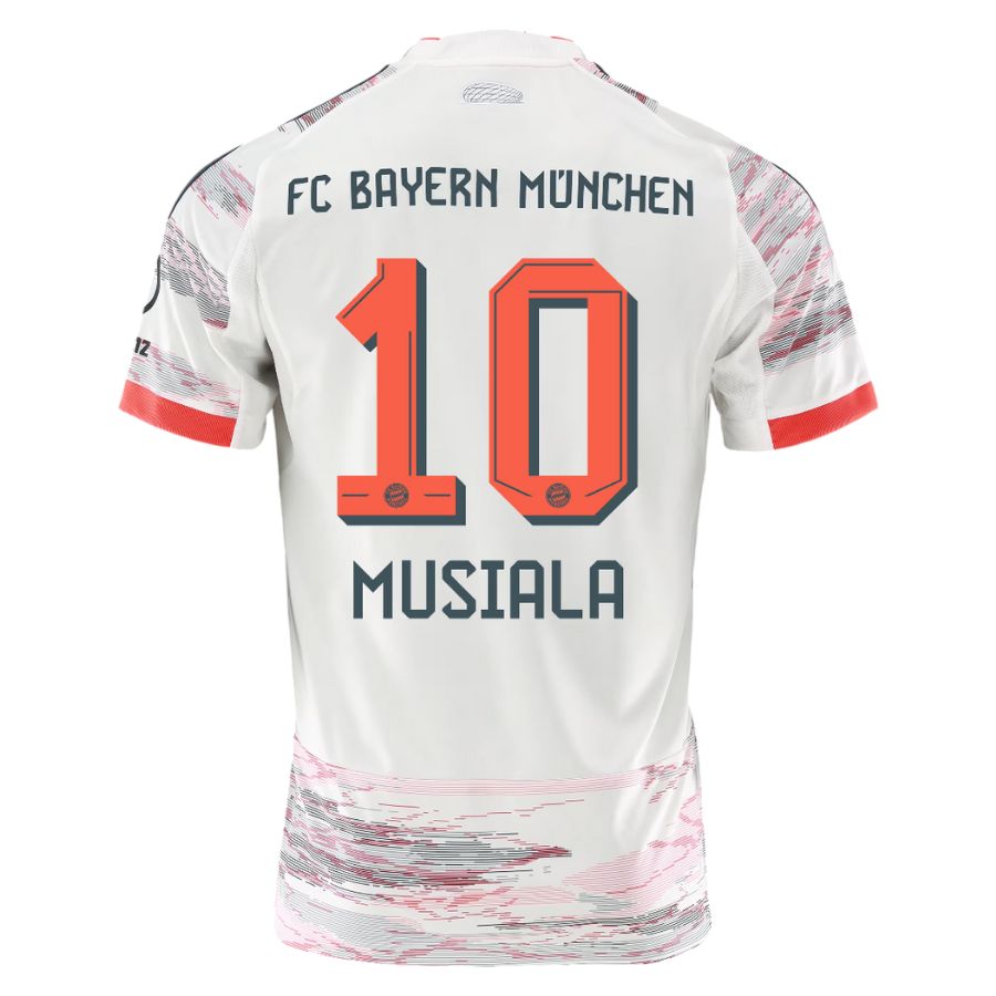 Bayern Munich Away Jersey 25-26 MUSIALA #10