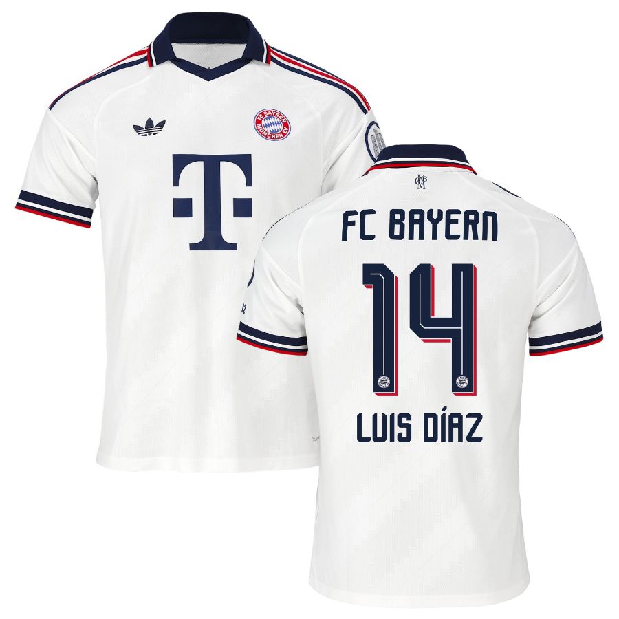 Bayern Munich Away Jersey 26-27 LUIS DIAZ #14
