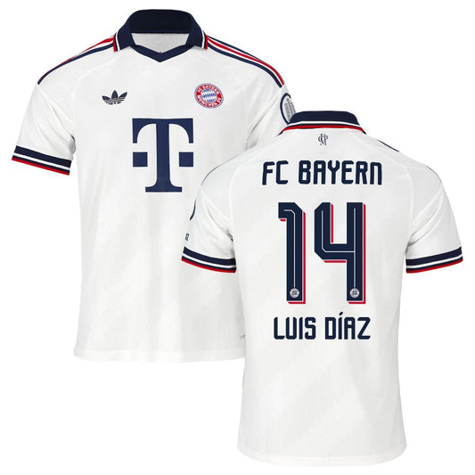 Bayern Munich Away Jersey 26-27 LUIS DIAZ #14