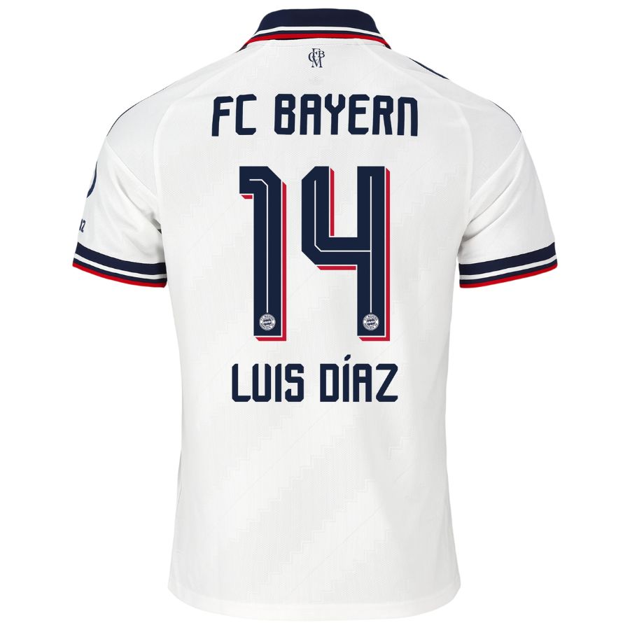 Bayern Munich Away Jersey 26-27 LUIS DIAZ #14