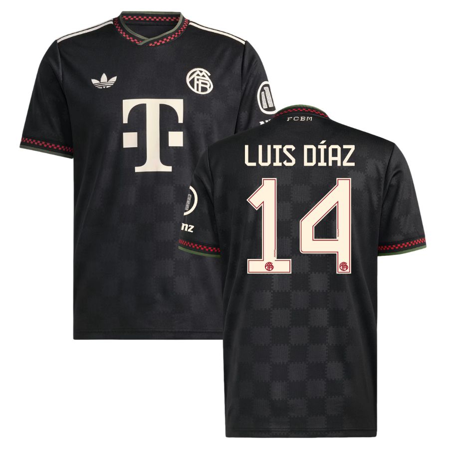 Bayern Munich Third Jersey 25-26 LUIS DIAZ #14
