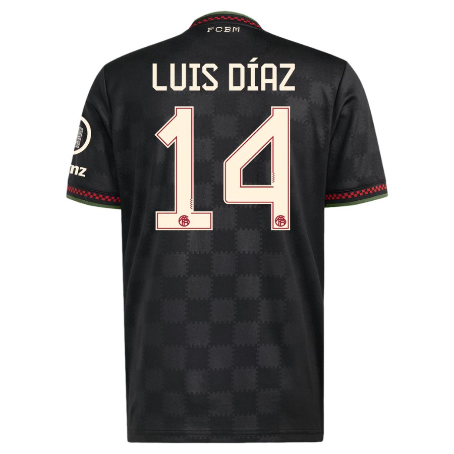 Bayern Munich Third Jersey 25-26 LUIS DIAZ #14