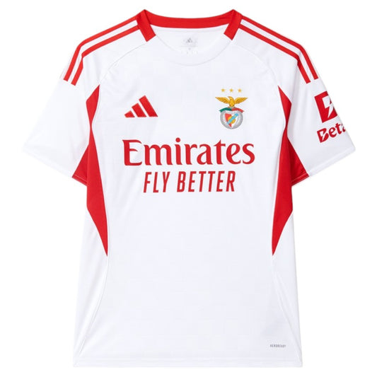 Benfica Away Jersey 25/26 (Player Version) White