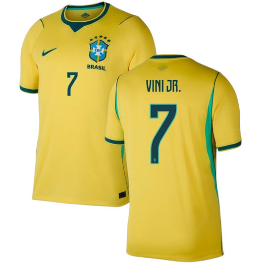 Brazil Home Jersey 26-27 VINI JR #7