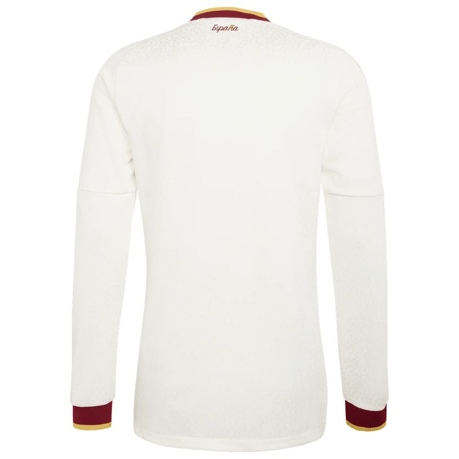 Spain Away 2 Stars Long Sleeve Jersey 26-27