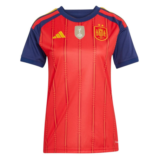 Spain Home Jersey 2 Stars Champions 26-27 Women