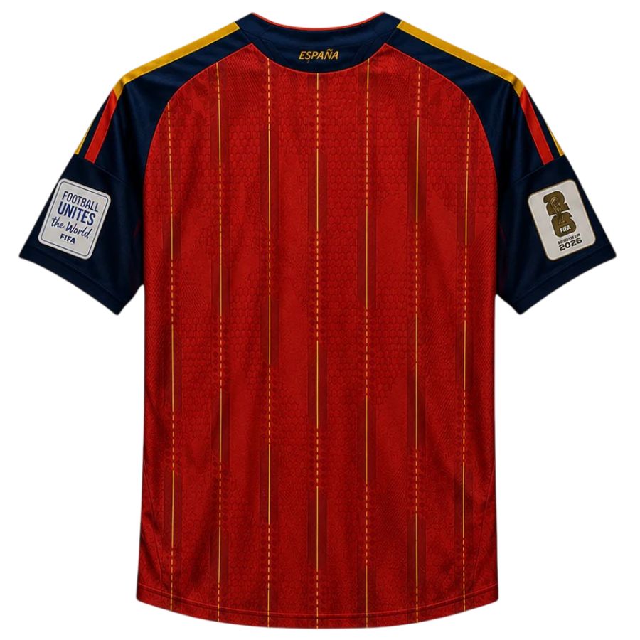 Spain Home World Cup Final Jersey 2026 (Player Version)