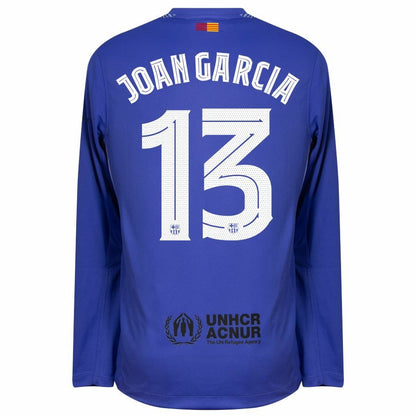 Barcelona Away Goalkeeper Long Sleeve Jersey 25/26 Joan Garcia UCL