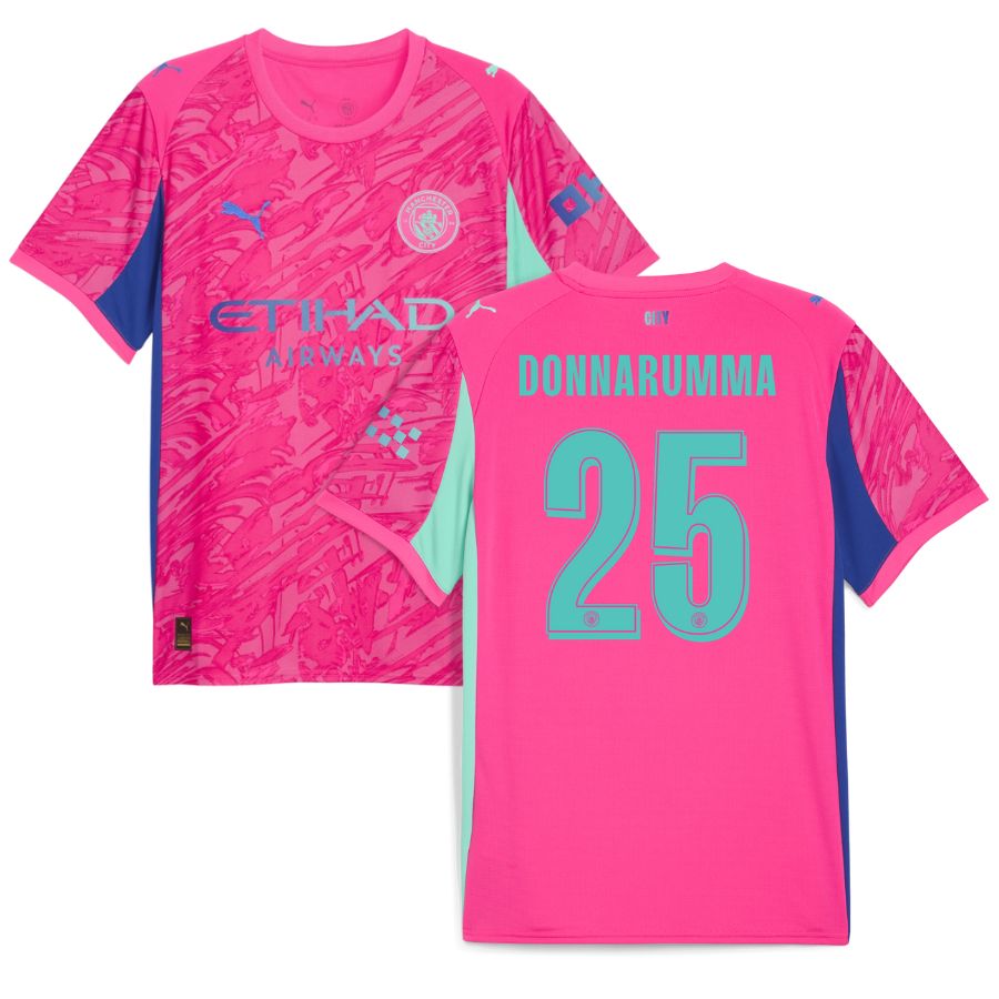 Manchester City Goalkeeper Jersey 25/26 Donnarumma 25
