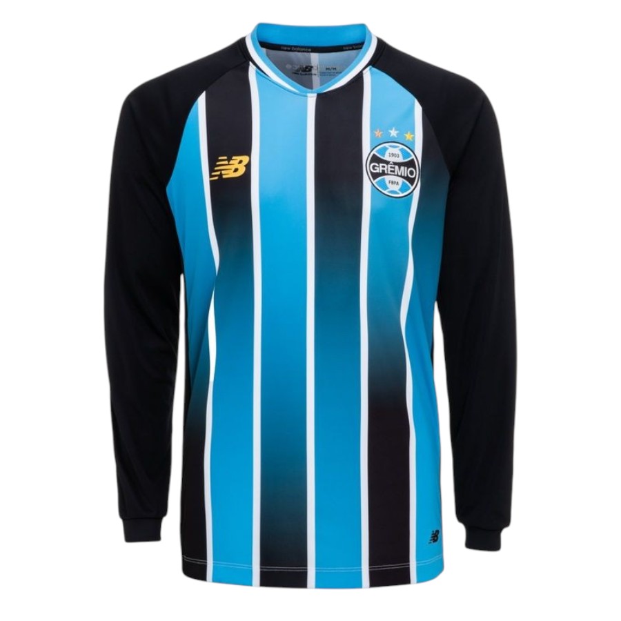 Grêmio Home Long Sleeve Jersey 26-27