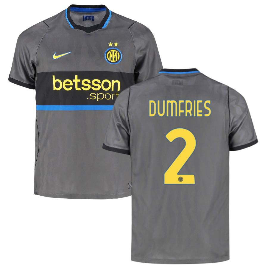 Inter Milan Third DUMFRIES #2 Jersey 26-27