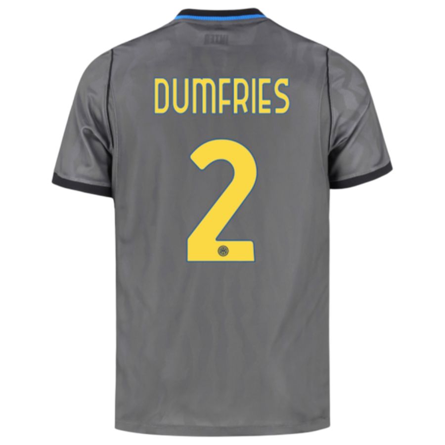 Inter Milan Third Kids Kit 26/27 - DUMFRIES #2