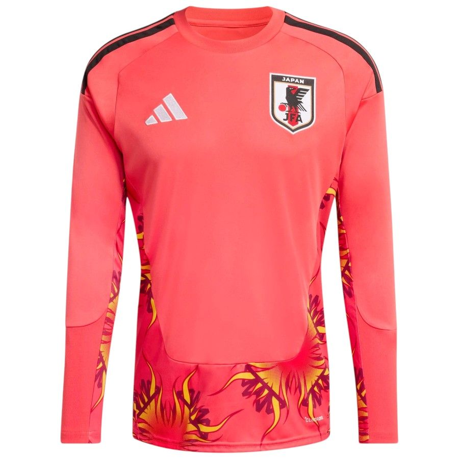 Japan Goalkeeper Long Sleeve Jersey Red 26-27