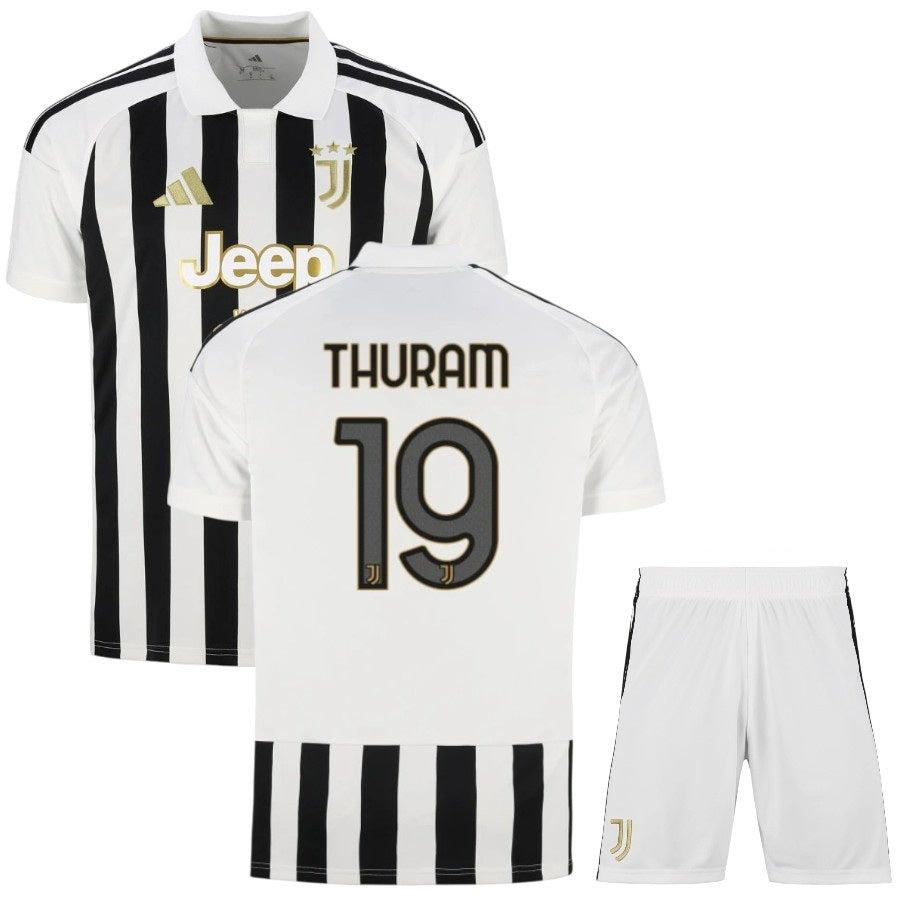 Juventus Home Kids Kit 26/27 - THURAM #19