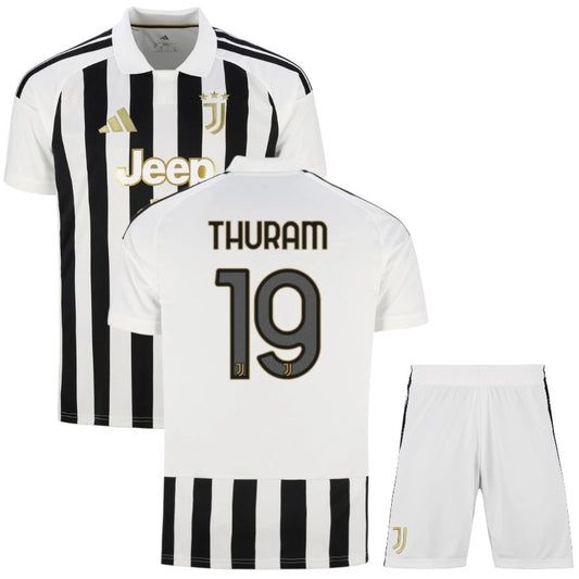 Juventus Home Kids Kit 26/27 - THURAM #19