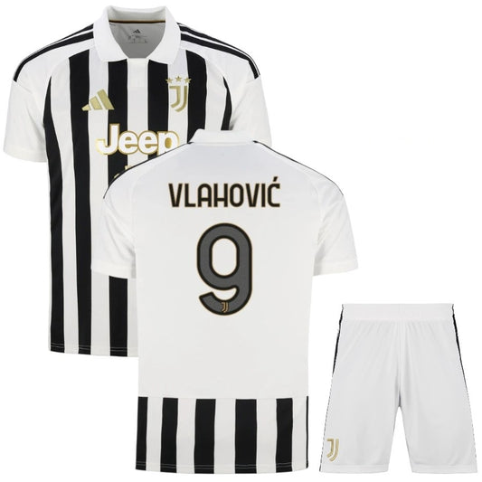 Juventus Home Kids Kit 26/27 - VLAHOVIC #9