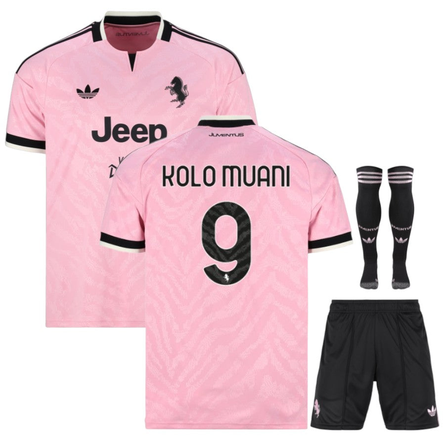 Juventus Away Kids Kit 26/27 - KOLO MUANI #9
