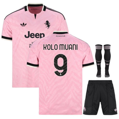 Juventus Away Kids Kit 26/27 - KOLO MUANI #9