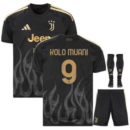 Juventus Third Kids Kit 26/27 - KOLO MUANI #9