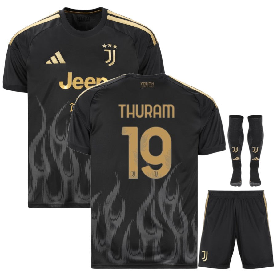 Juventus Third Kids Kit 26/27 - THURAM #19