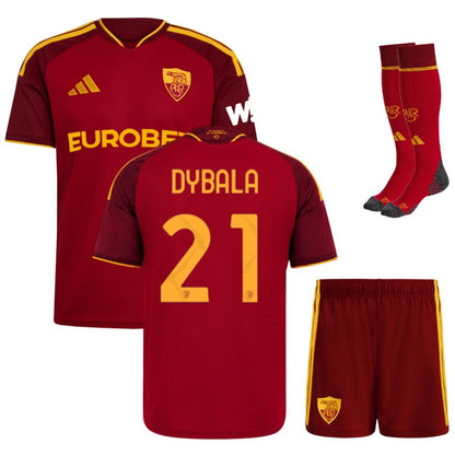AS Roma Home Kids Kit 26/27 - DYBALA #21