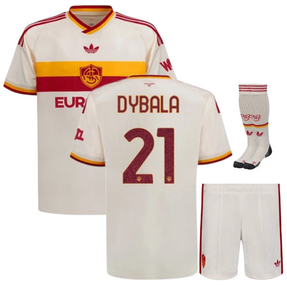 AS Roma Away Kids Kit 26/27 - DYBALA #21