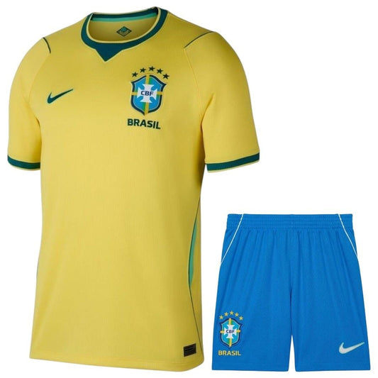 Brazil Home 26-27 Kids Kit